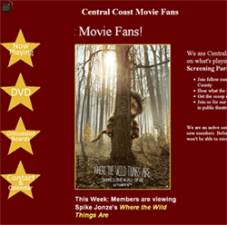 Central Coast Movie Fans site link